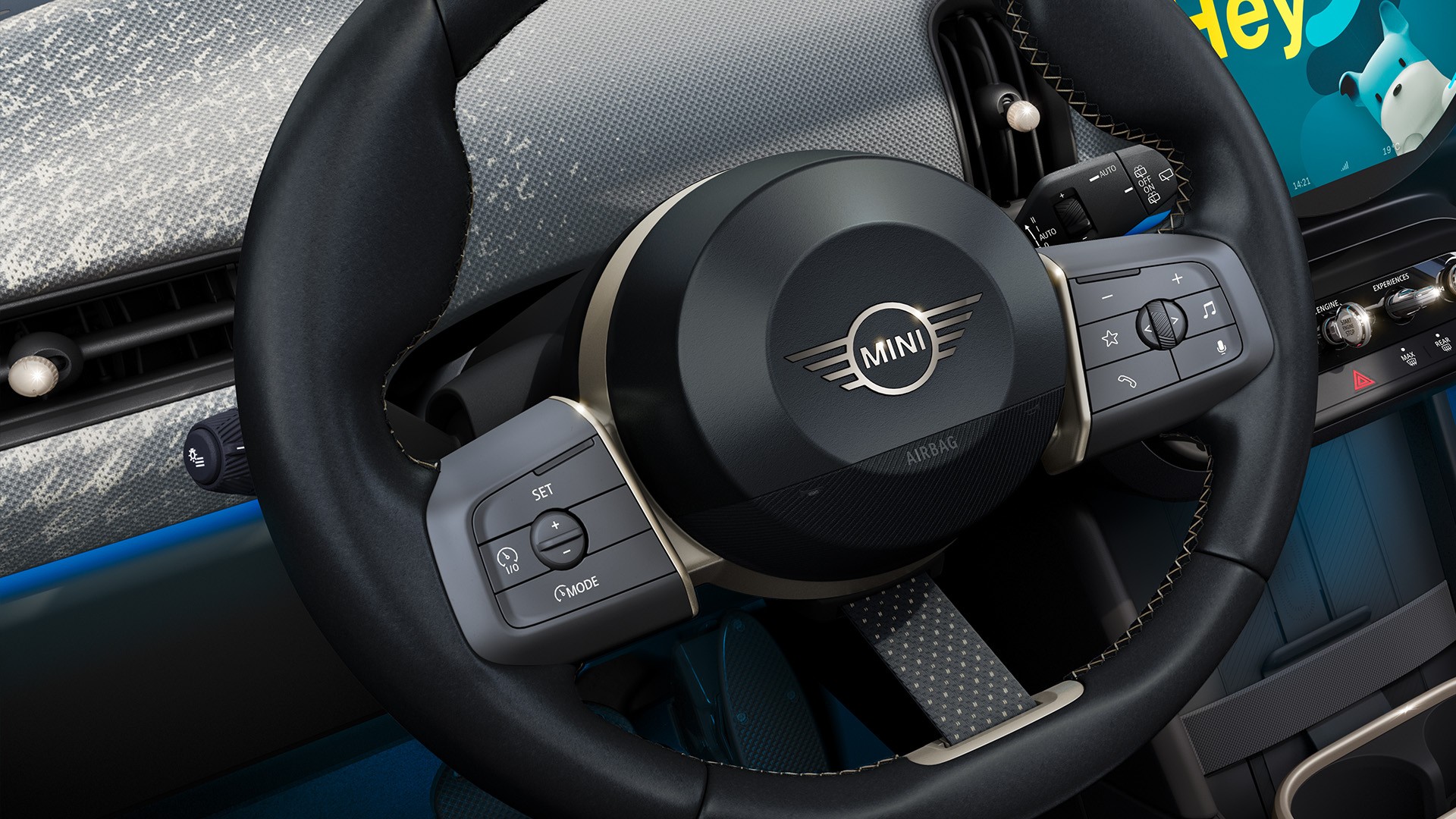 MINI Cooper 5 puertas - interior - volante de tamaño original